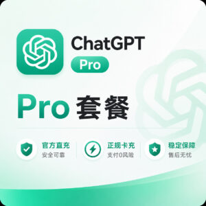 ChatGPT Pro 套餐订阅 · 人工处理